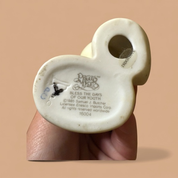 Precious Moments 1985 "Bless the Days of Our Youth" Birthday Train Clown - Picture 3 of 3